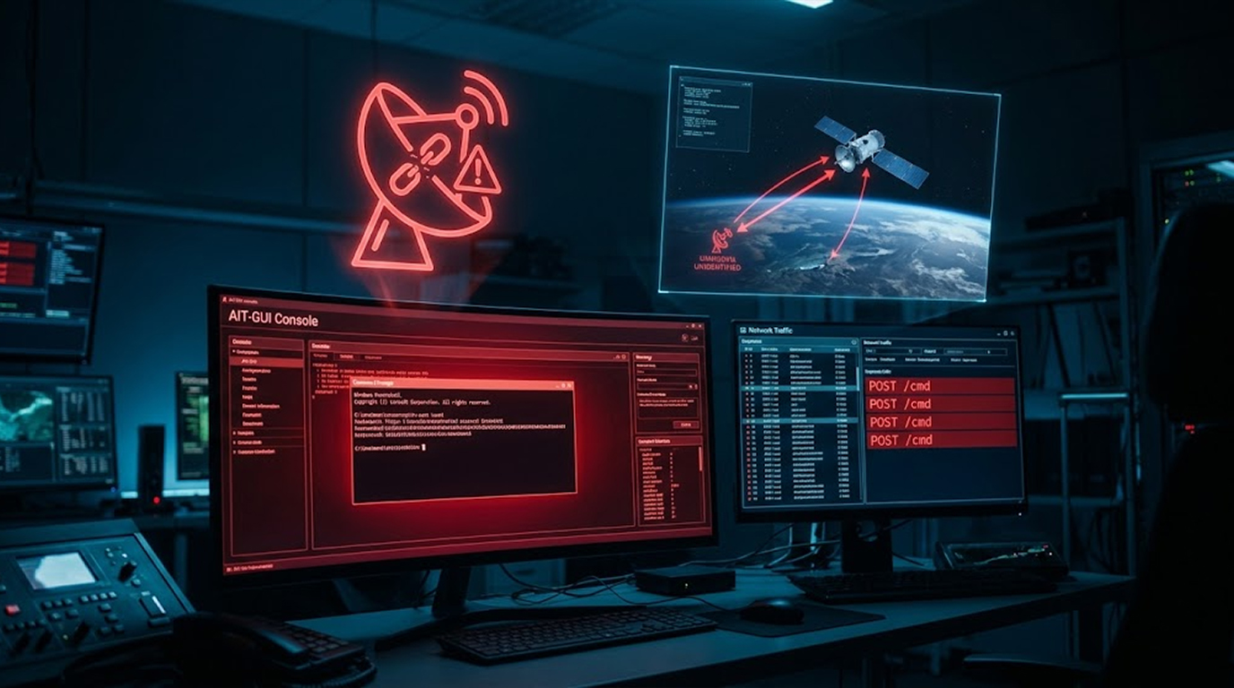 AIT-GUI NASA Flaw Allows Unauthenticated Spacecraft Commands