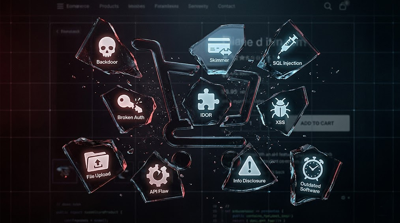 Top 10 E-commerce Website Vulnerabilities We Find Every Month