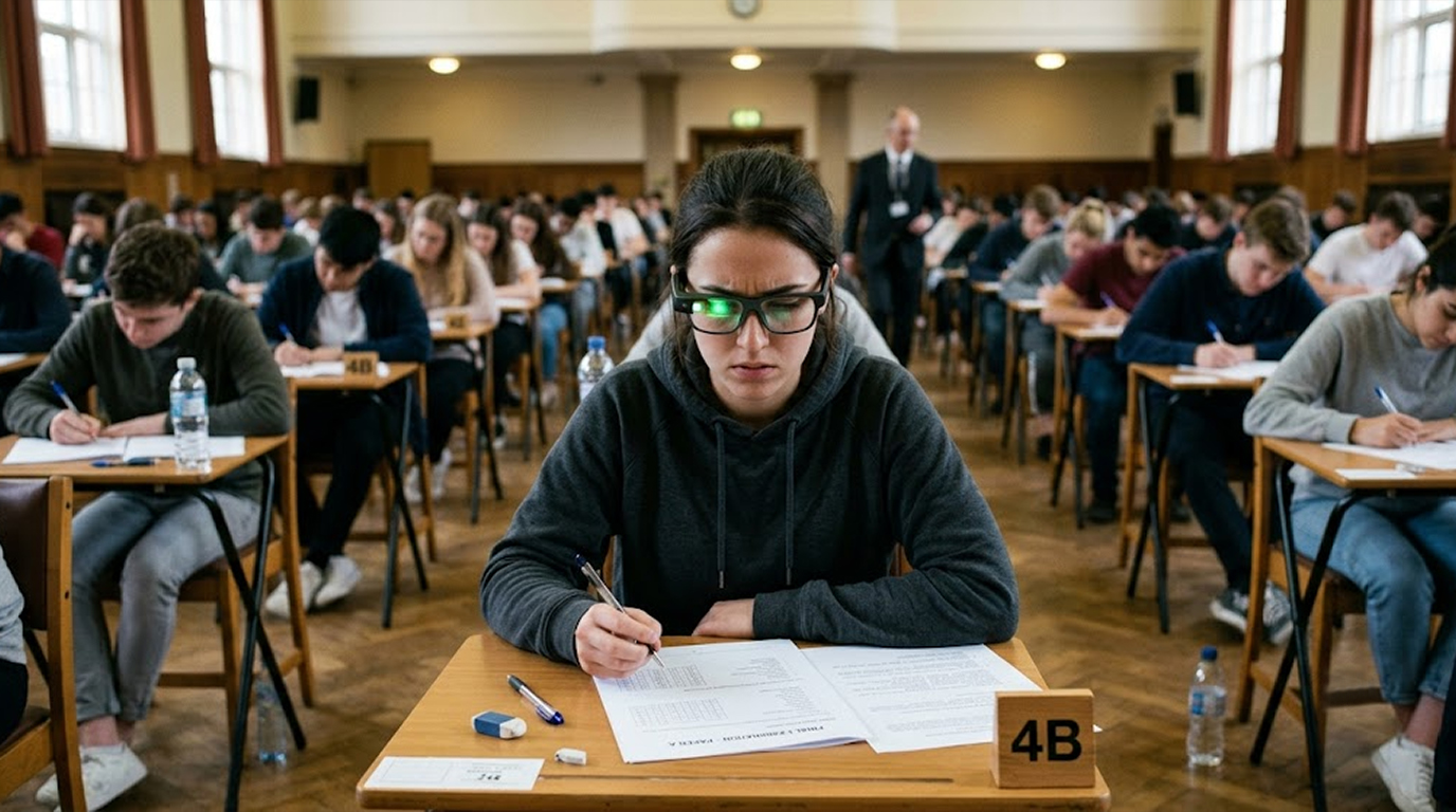 AI That Takes Exams: Students Using Models to Cheat