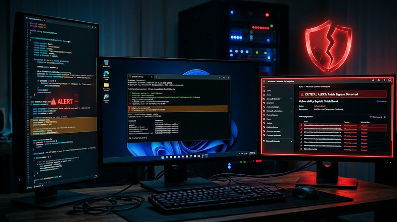 ShieldBreak Microsoft Defender Zero-Day Bypasses RoguePlanet