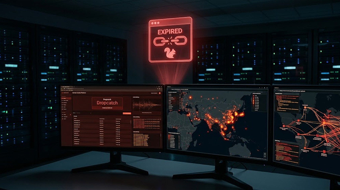 Dropcatch Domains Fuel Malicious Infrastructure at Scale