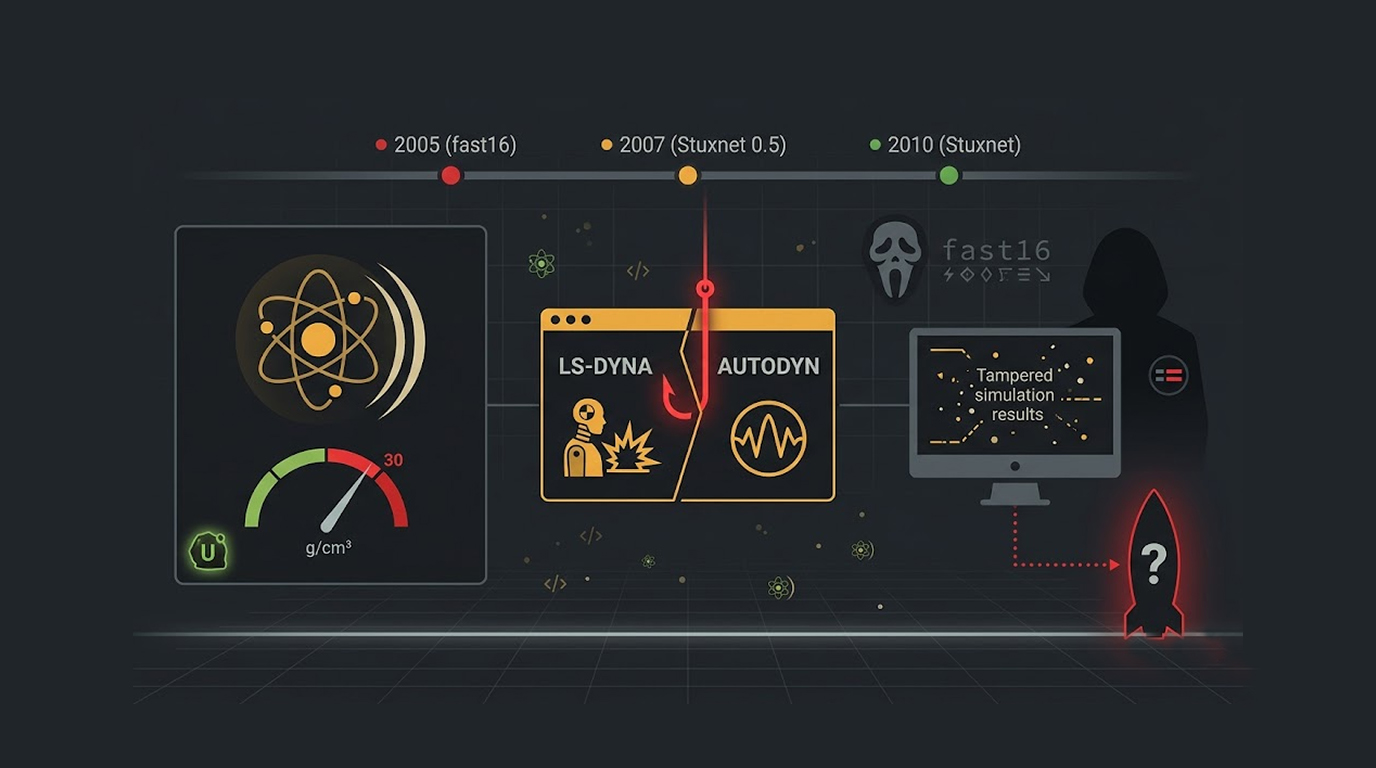 Fast16 Nuclear Weapons Sabotage Malware Targeted LS-DYNA