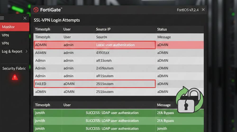 Fortinet Warns of Active Exploitation of SSL VPN 2FA Bypass