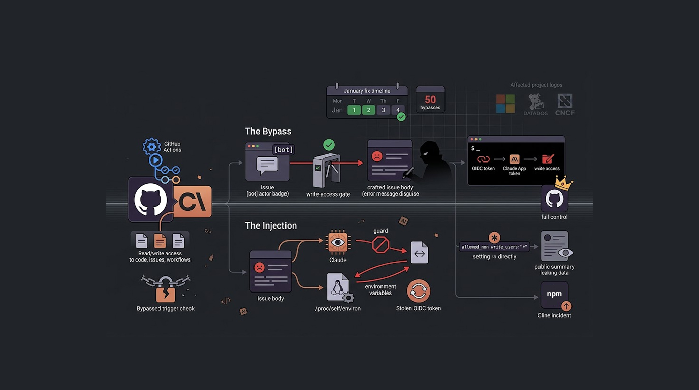 Claude Code GitHub Action Prompt Injection Leaks OIDC Tokens
