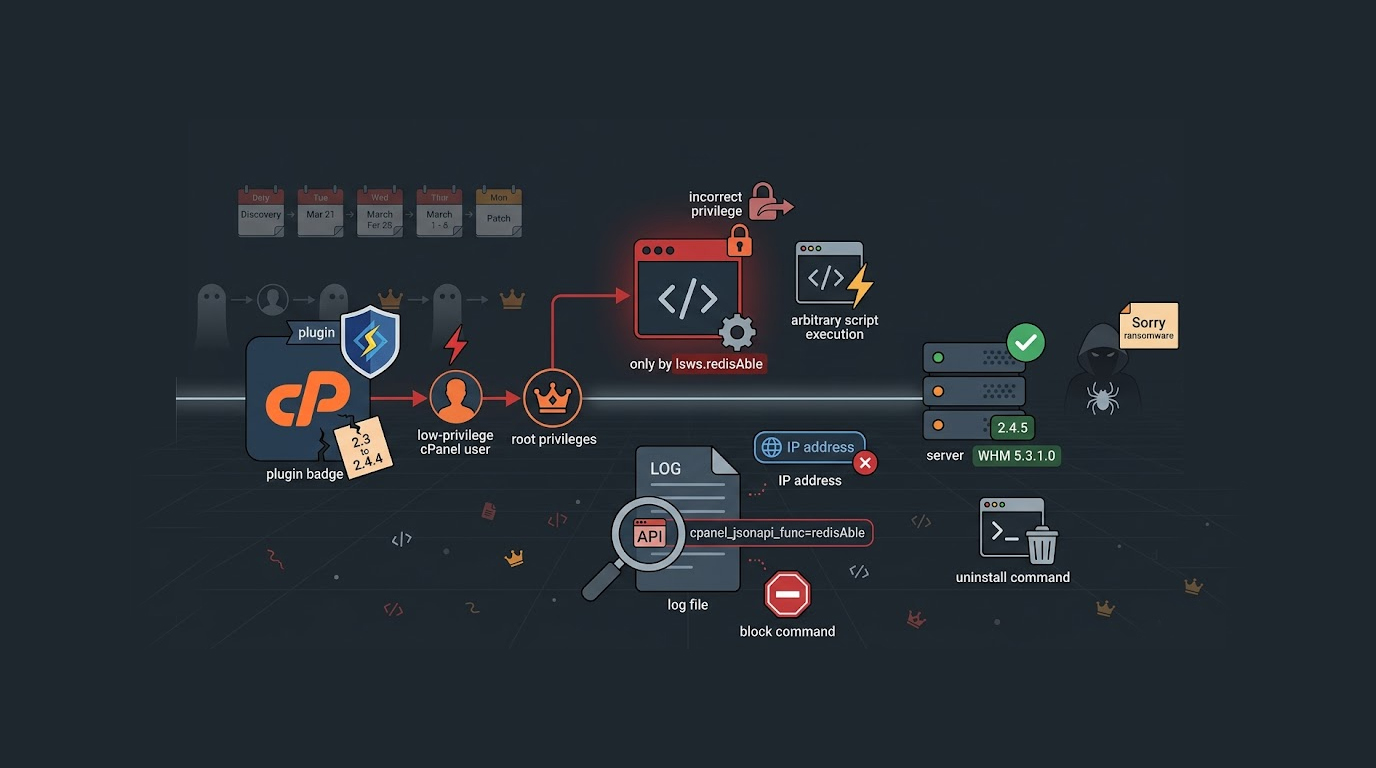 LiteSpeed cPanel Plugin Privilege Escalation CVSS 10 Exploited