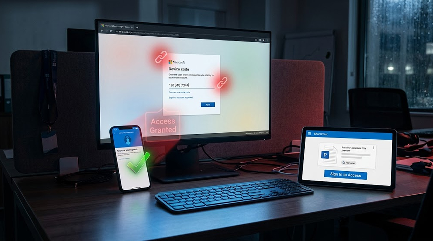 Kali365 Phishing Kit Abuses Microsoft Device Login