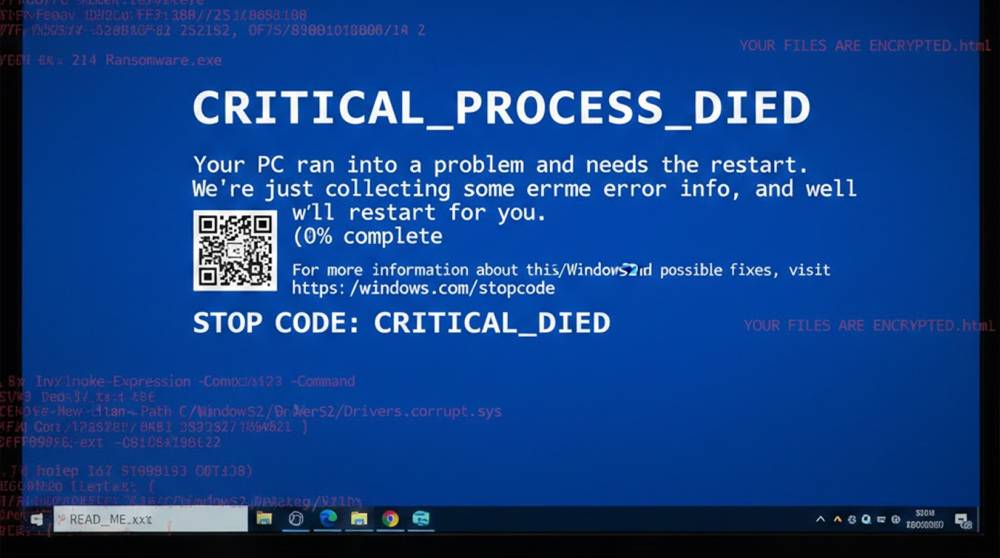Malware Using BSOD as Cover