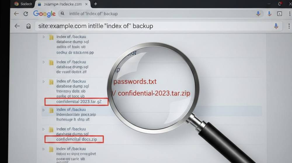 Google Dorking in Reconnaissance