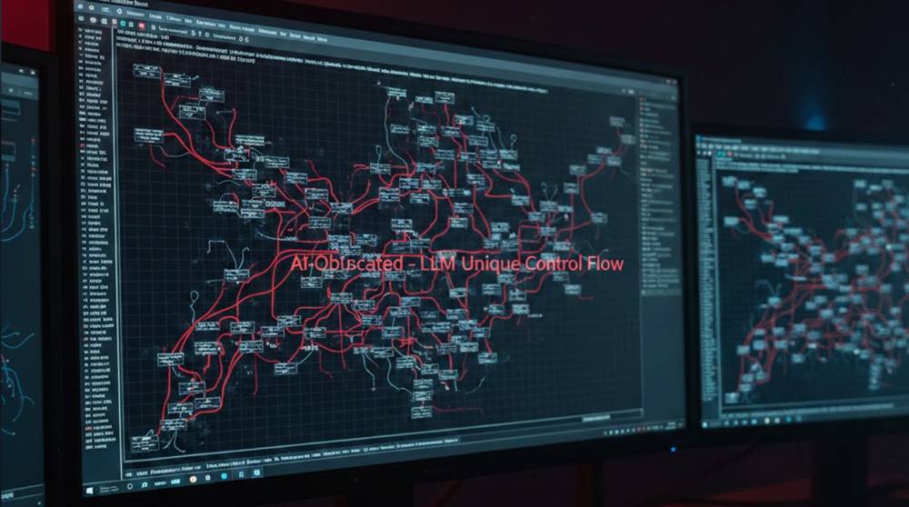 AI-Obfuscated Binaries: LLM Unique Control Flow