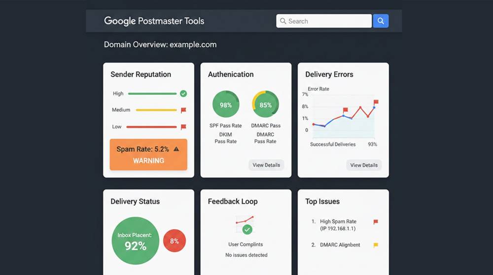 Google Postmaster Tools: Guide & Examples