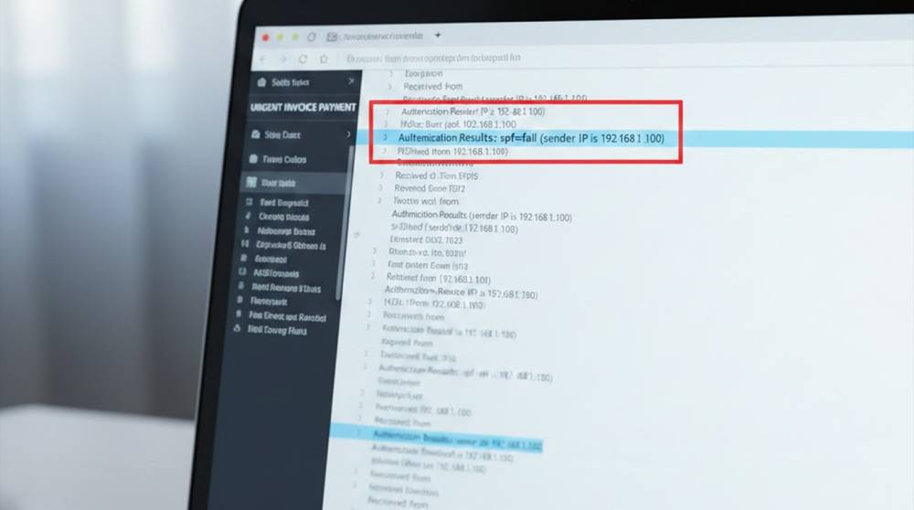 How Email Headers Trace Scam Campaigns