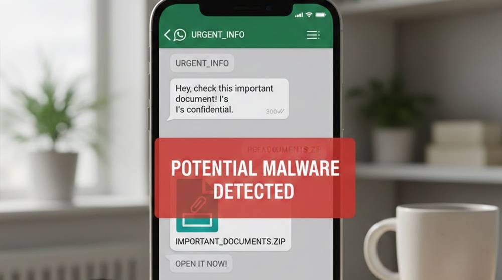 WhatsApp Malware Delivery: Auto-Spread Banking Trojans