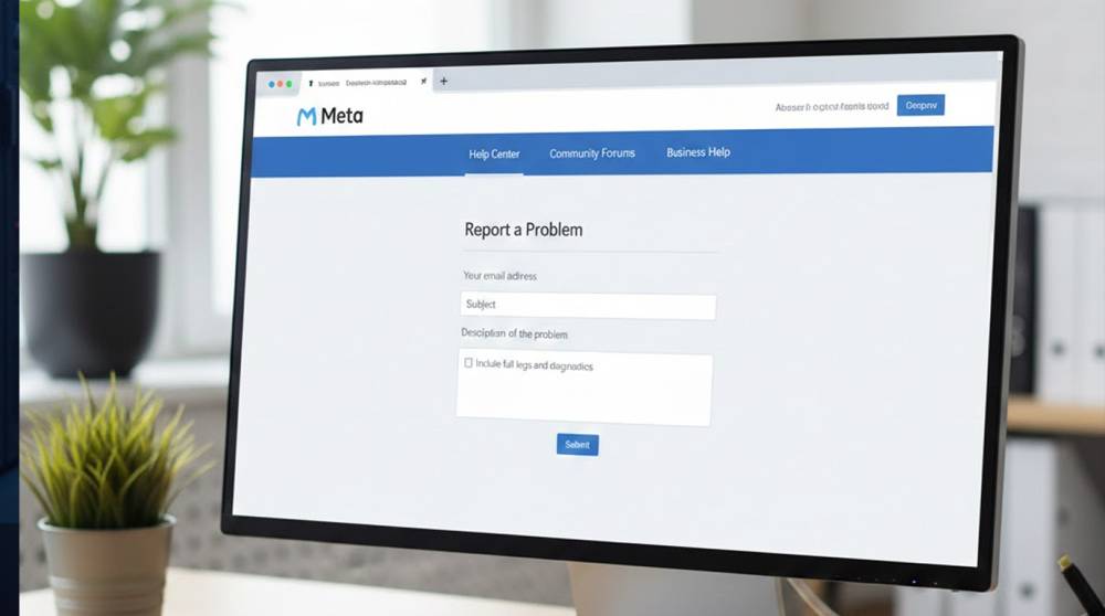 When to Contact Meta Support for Account or Security Issues