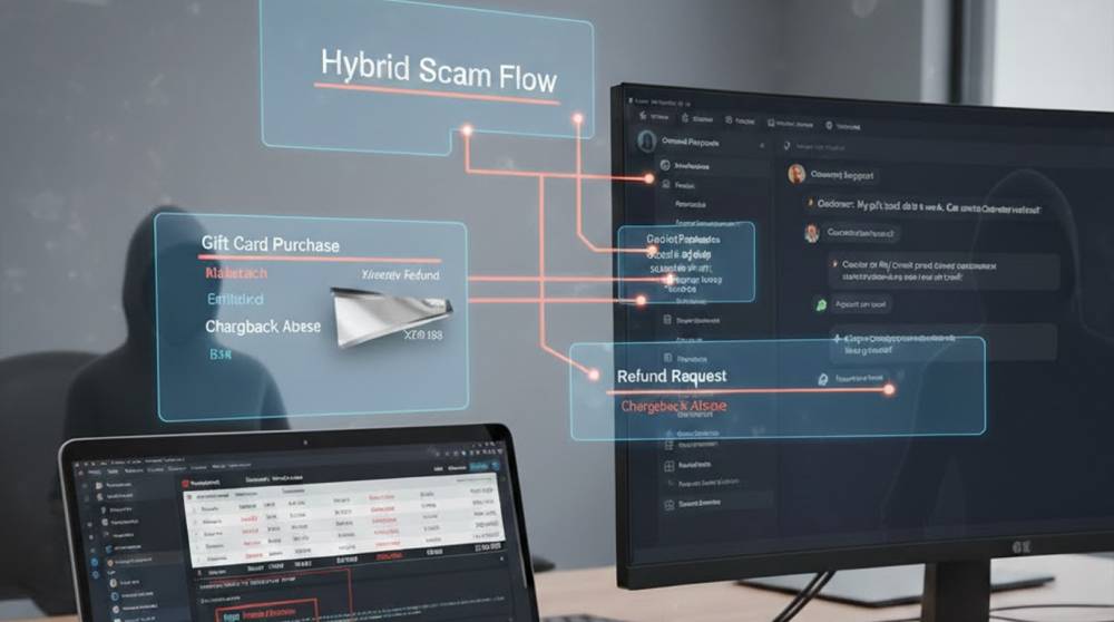 Gift Card Refund Scam Hybrid Explained