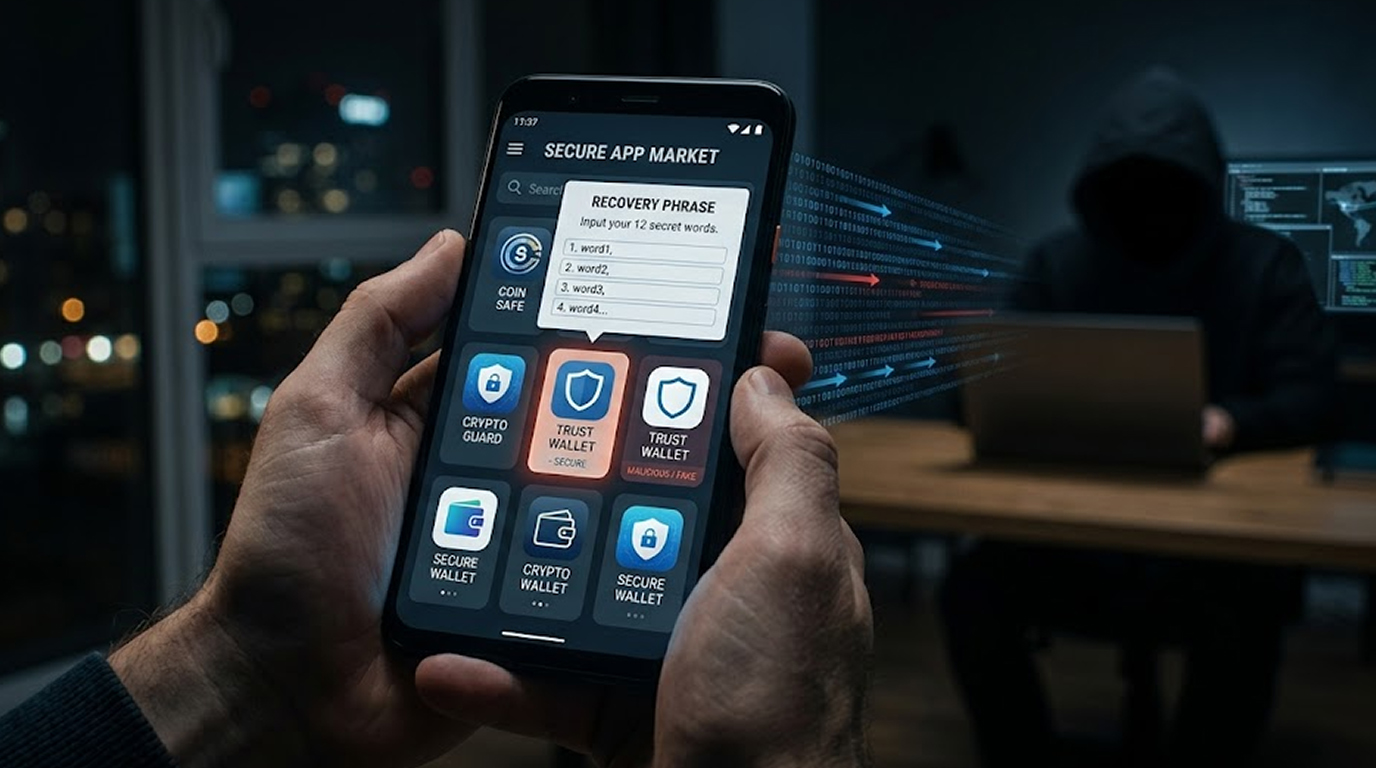Fake Wallet Apps Steal Recovery Phrases from Apple App Store