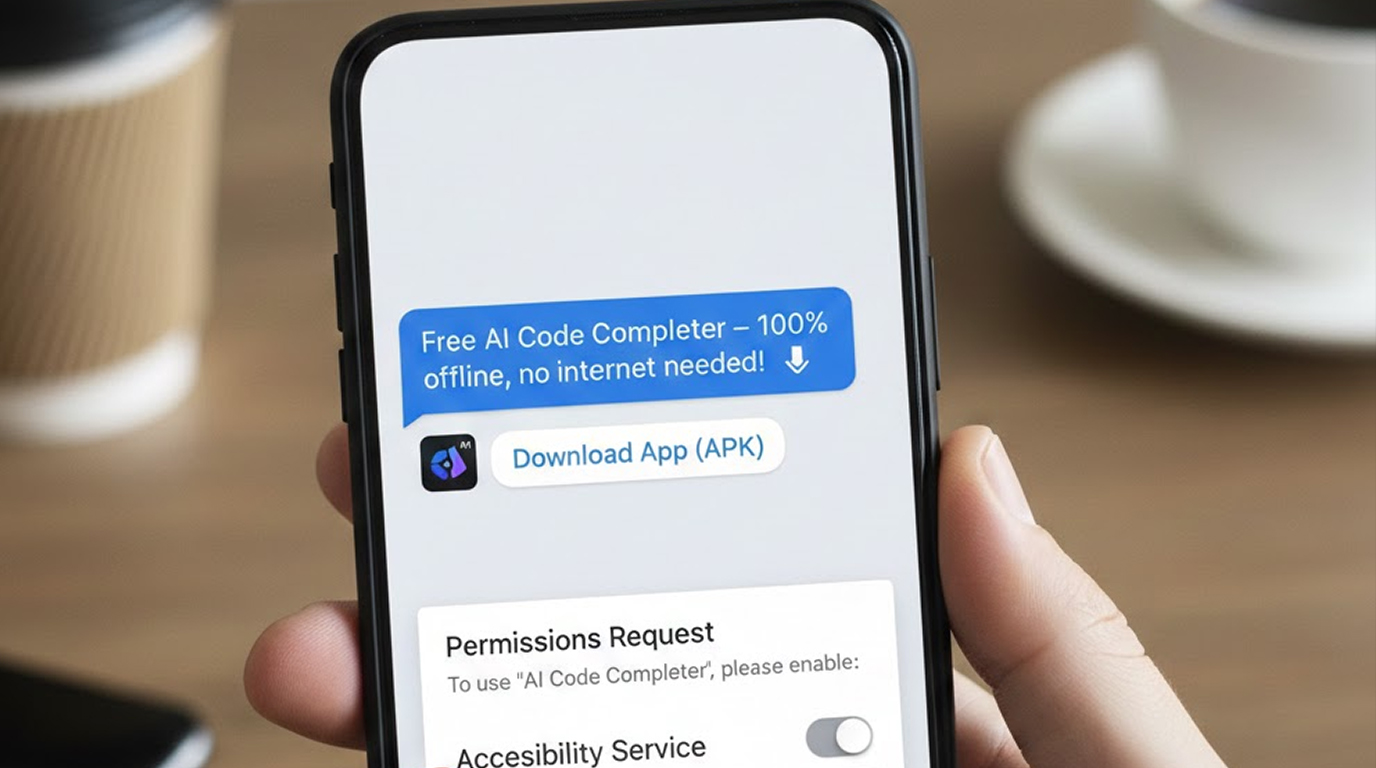 Fake “Offline AI Code Completer” = Wallet Clipper
