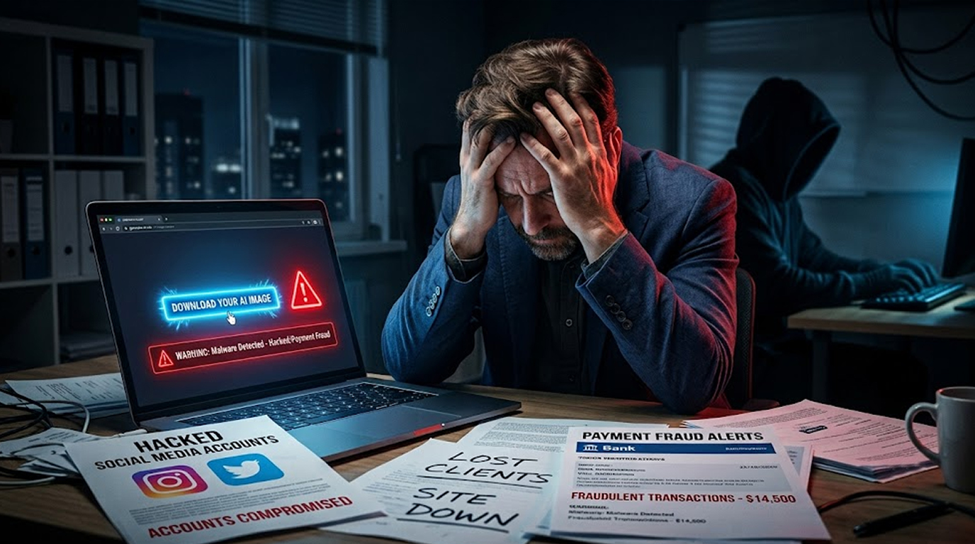 Free AI Image Generator? Why My Business Got Hacked