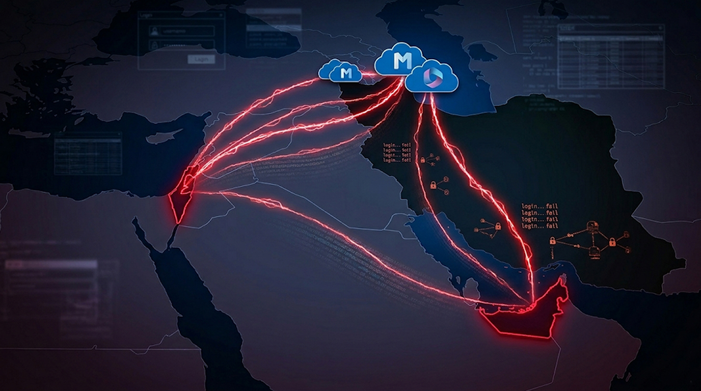 Iranian Threat Actor Launches Password-Spraying Attacks on Israel and UAE