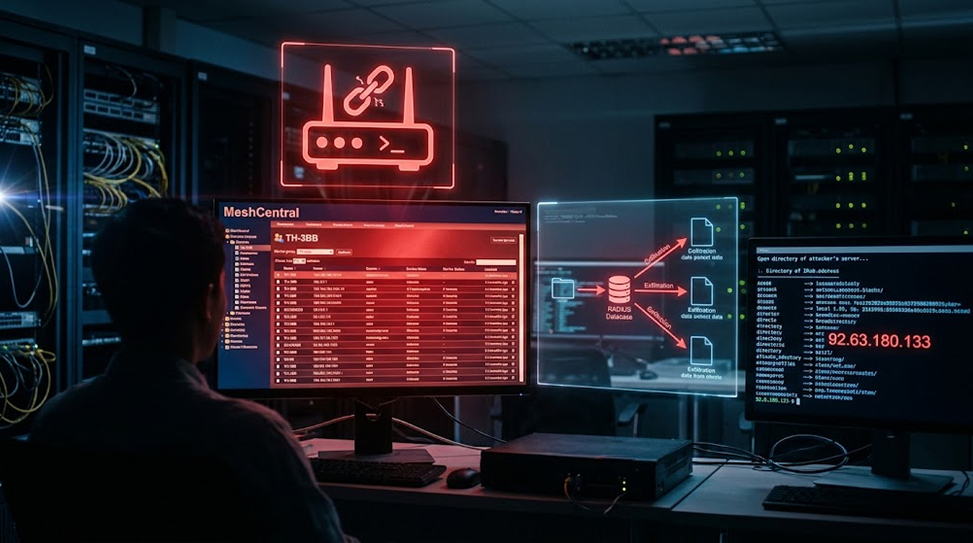 3BB Breach: MeshCentral Backdoor and RADIUS Theft