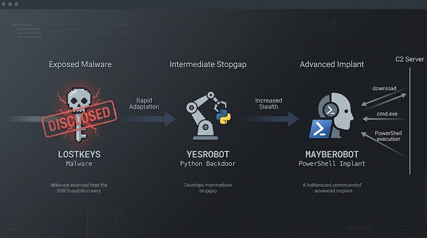 MAYBEROBOT: COLDRIVER’s Replacement for LostKeys