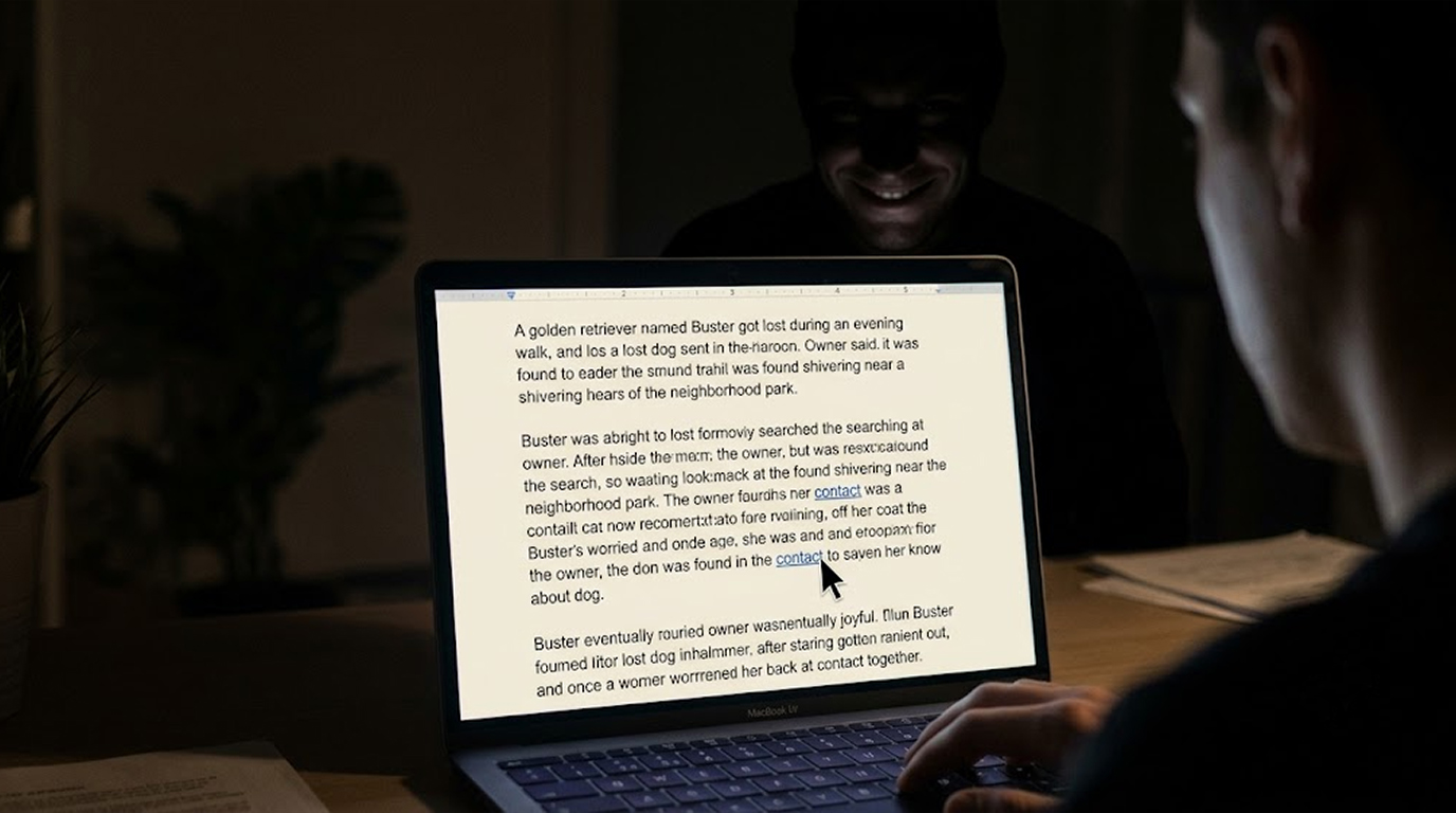 400-Word Stories: How Attackers Hide Dangerous Links in Text