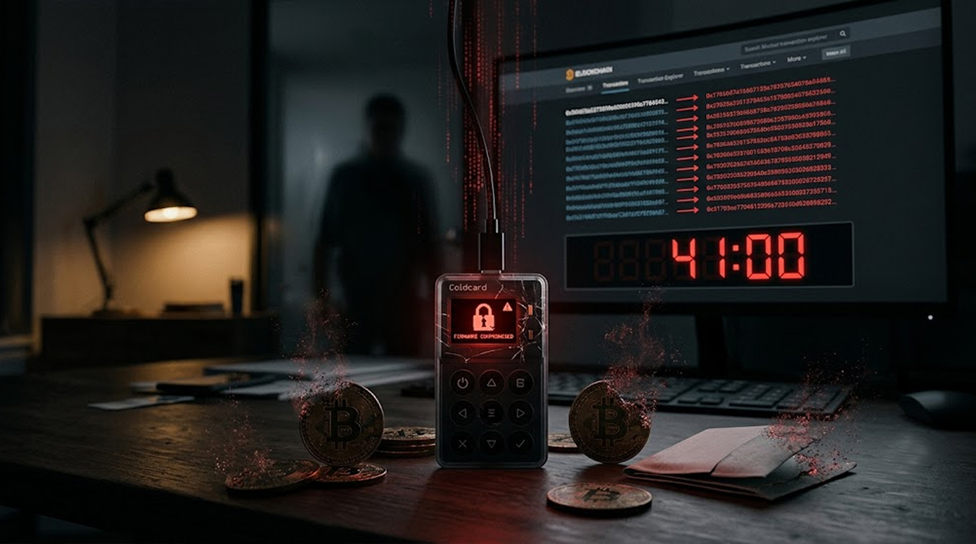 Coldcard Firmware Vulnerability Leads to $70M Bitcoin Theft