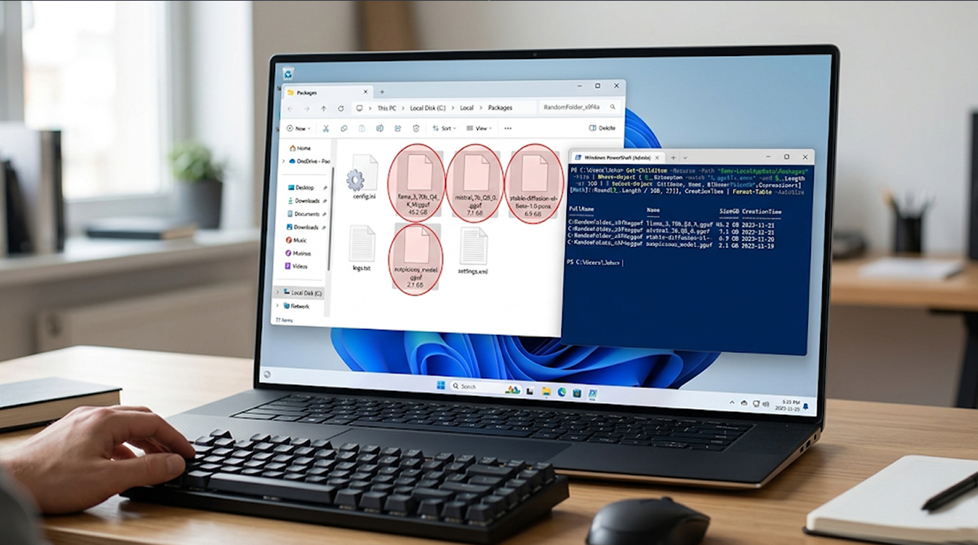 Unknown Files After “Free AI Tool” on Windows