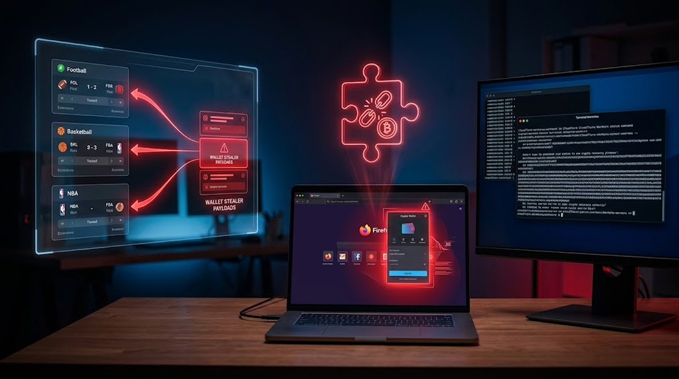 Firefox Wallet-Stealing Extensions Target Crypto Users