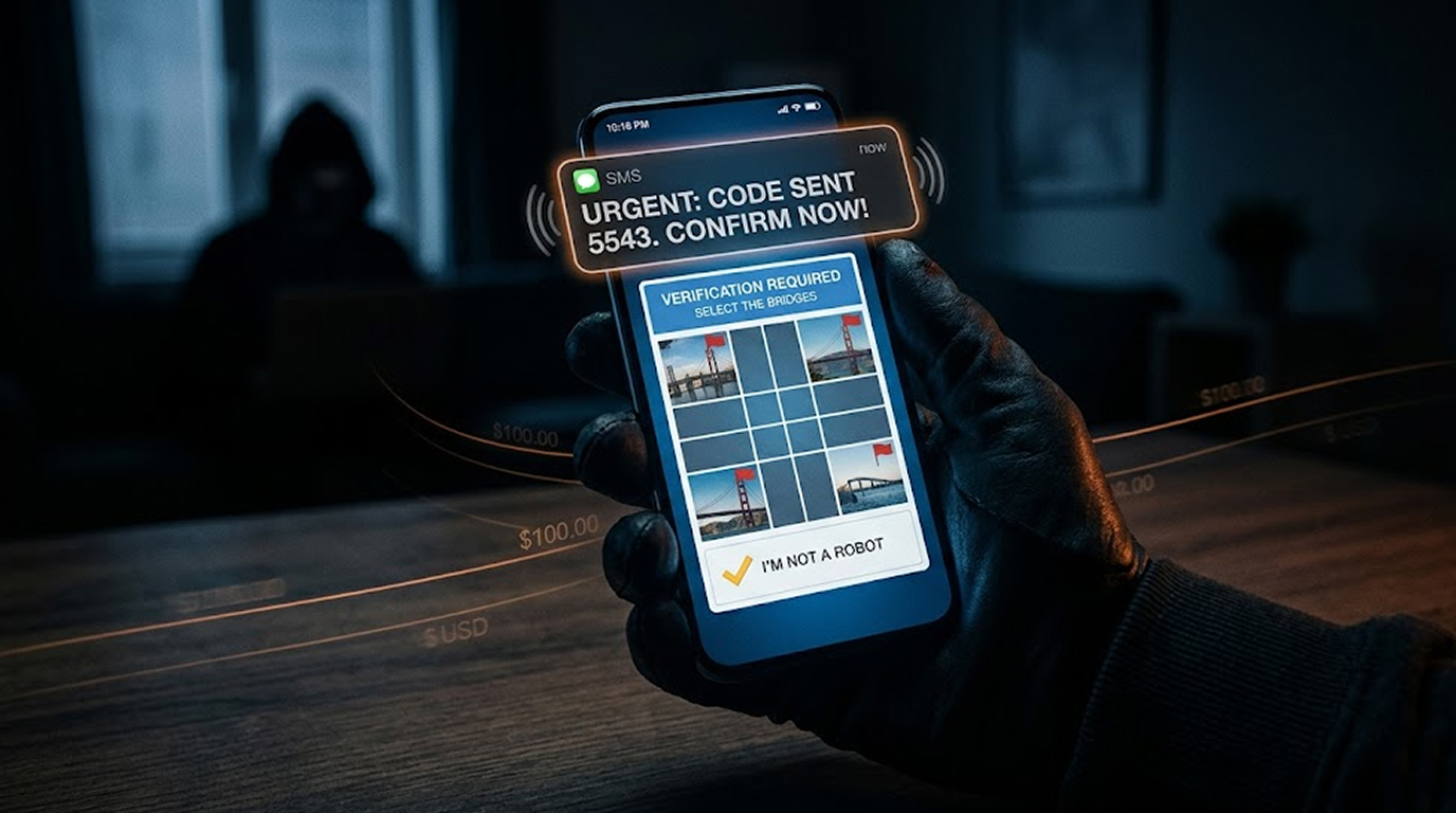 Fake CAPTCHA SMS Fraud Campaign Charges Victims $30