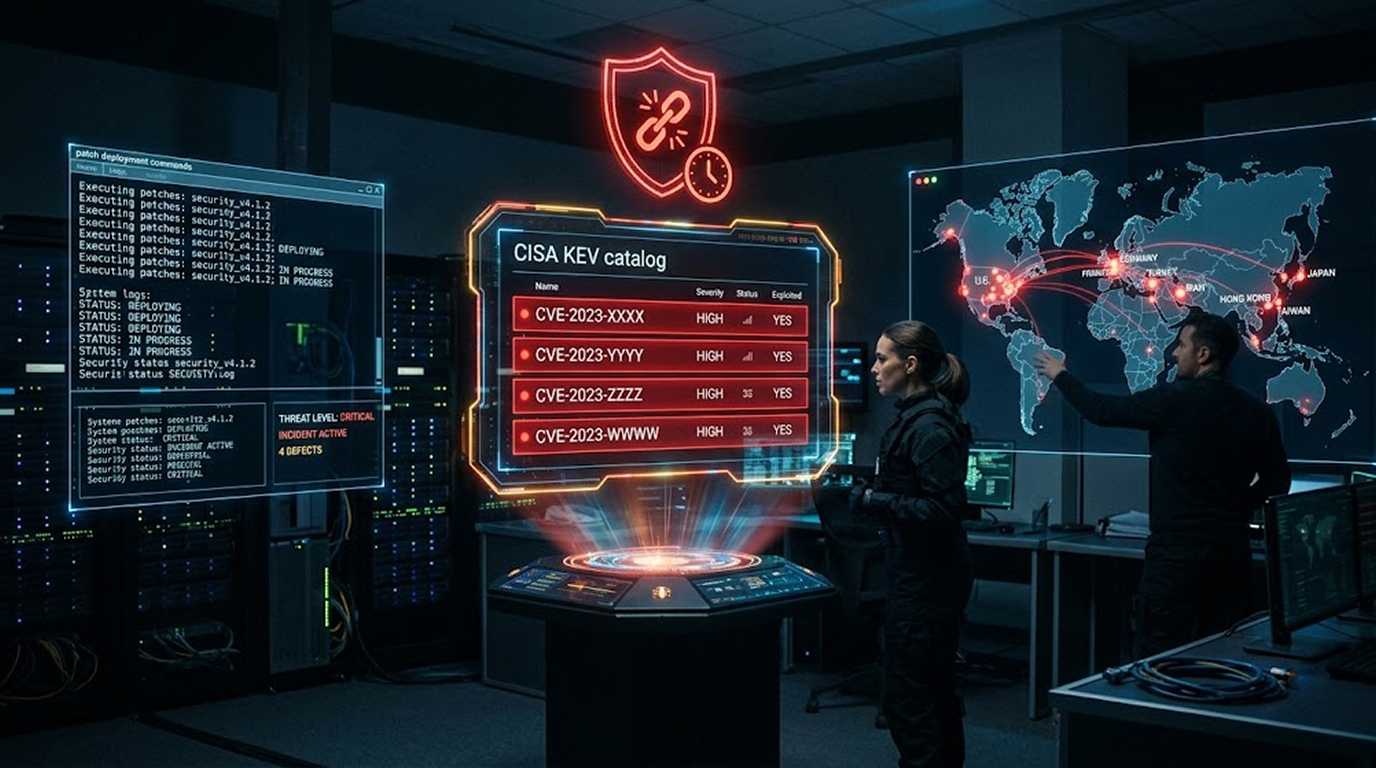 CISA Adds 4 Critical Vulnerabilities to KEV Catalog