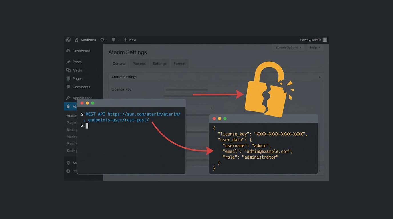 Atarim WordPress Plugin Leaks License Keys and User Data