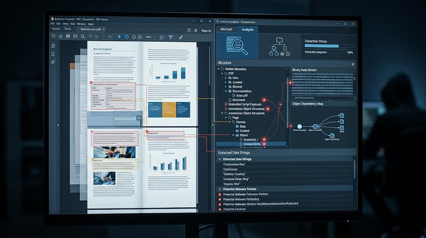 PDF Forensics: Extracting Metadata & Hidden Payloads Like a Pro